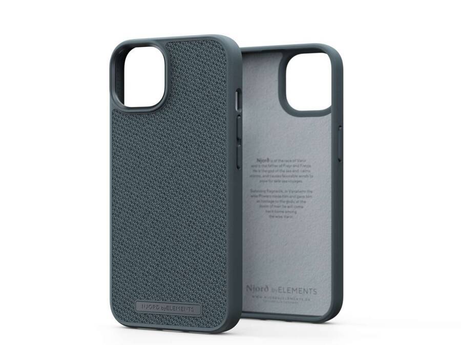 Njord "Tonal" Cover for Apple iPhone 14, dark grey