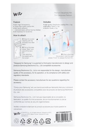 ORYGINALNA GP-TFG996WS FOLIA  OCHRONNA SAMSUNG  GALAXY S21 PLUS BOX