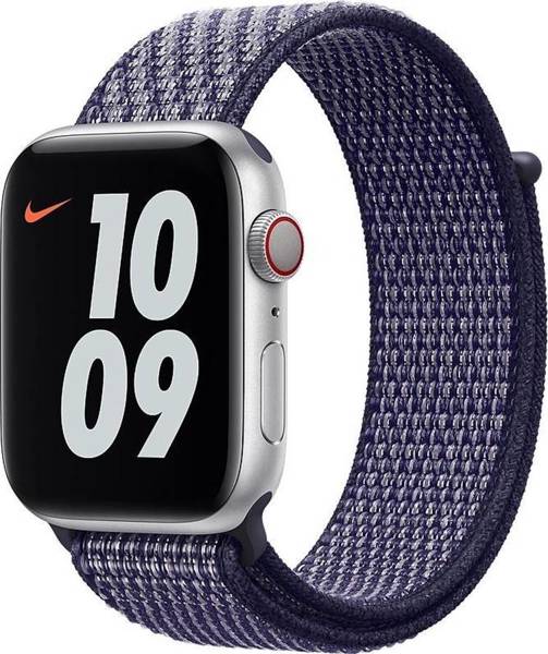 ORYGINALNA OPASKA APPLE NIKE SPORT LOOP 40MM MGQG3ZM/A PURPLE ORYGINALNA PLOMBA