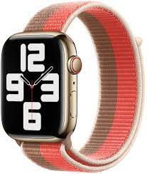 ORYGINALNA OPASKA APPLE  SPORT LOOP 45MM ML303ZM/A PINK POMELO ORYGINALNA PLOMBA 