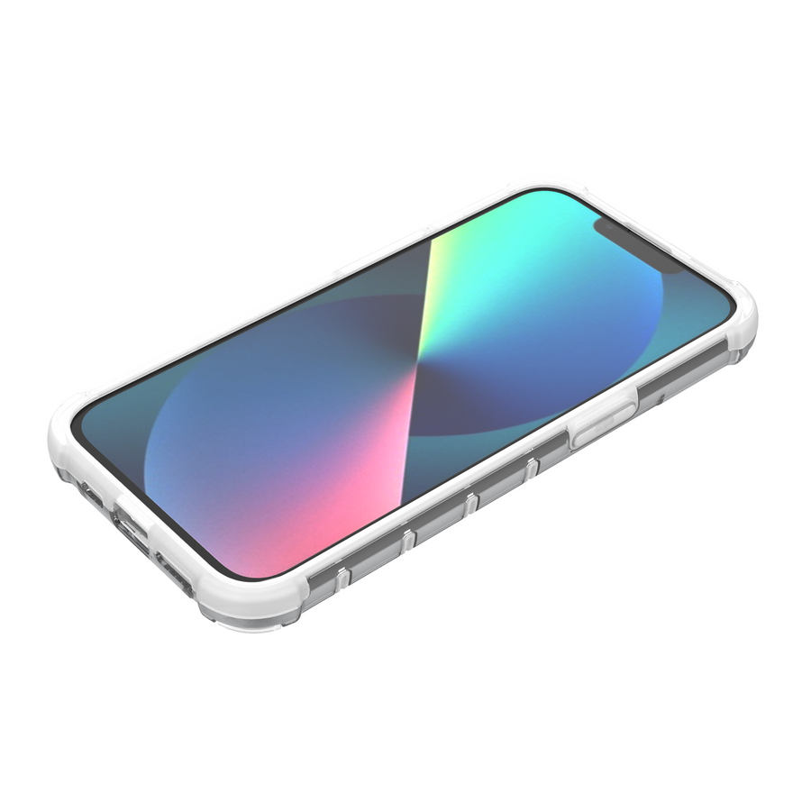 Ombre Protect Case etui do iPhone 13 pancerny pokrowiec różowo-niebieskie