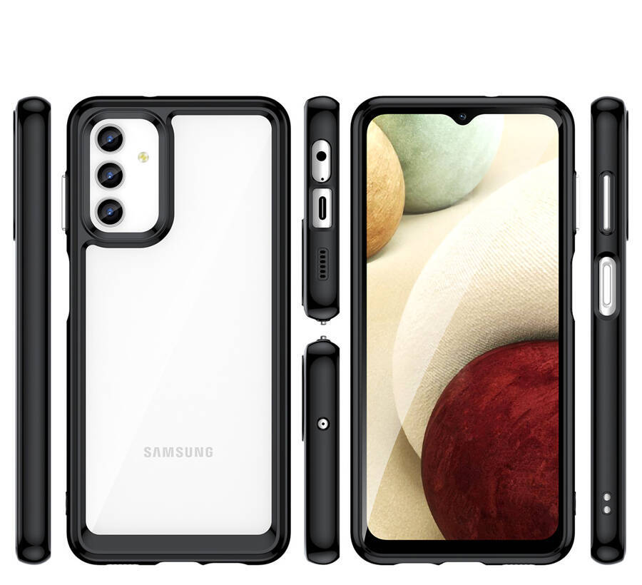 Outer Space Case etui Samsung Galaxy A13 5G pokrowiec z elastyczną ramką przezroczyste