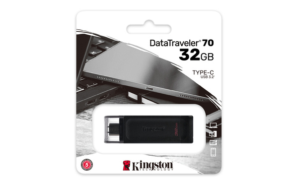 PENDRIVE KINGSTON DATA TRAVELER USB-C DT70 32GB 