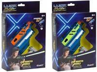 PISTOLET LASEROWY SILVERLIT LAZER MAD SUPER BLASTER KIT POMARAŃCZOWY