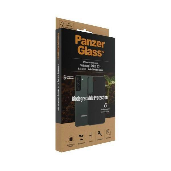 PanzerGlass Biodegradable Case Sam S22+ S906 czarny/black 0375