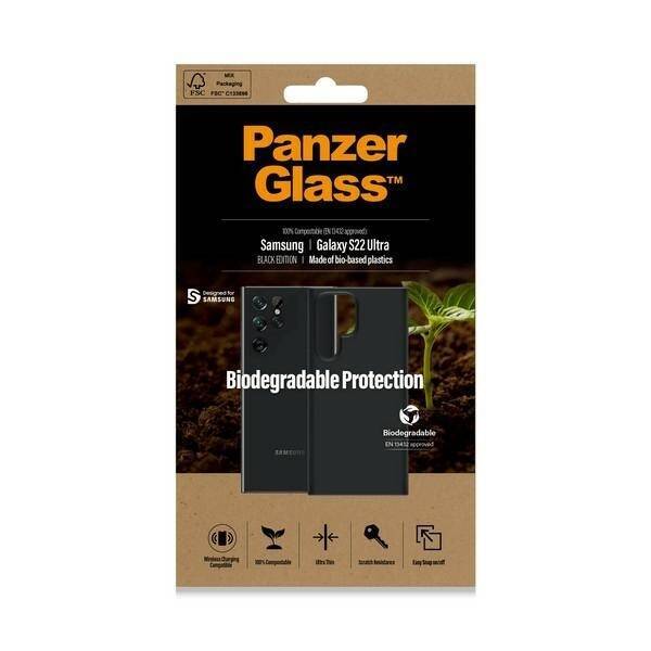 PanzerGlass Biodegradable Case Sam S22 Ultra G908 czarny/black 0376