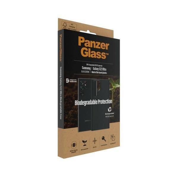 PanzerGlass Biodegradable Case Sam S22 Ultra G908 czarny/black 0376