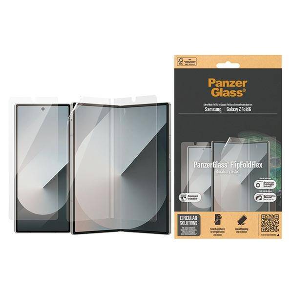 PanzerGlass Bundle 2in1 Sam Z Fold6 F956 Screen Protector Ultra Wide-Fit + TPU Classic Fit 7371