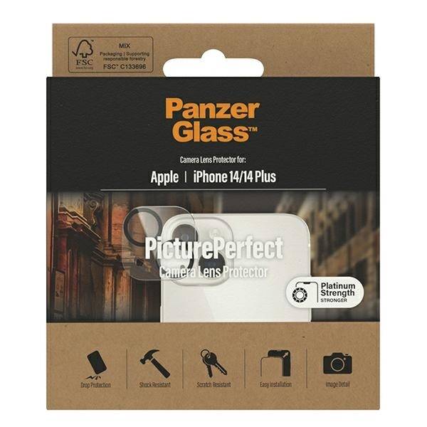 PanzerGlass Camera Protector iPhone 14 / 14 Plus Platinium Strength 0399