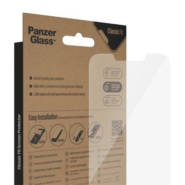 PanzerGlass Classic Fit iPhone 14 / 13 Pro / 13 6,1" Screen Protection Antibacterial 2767