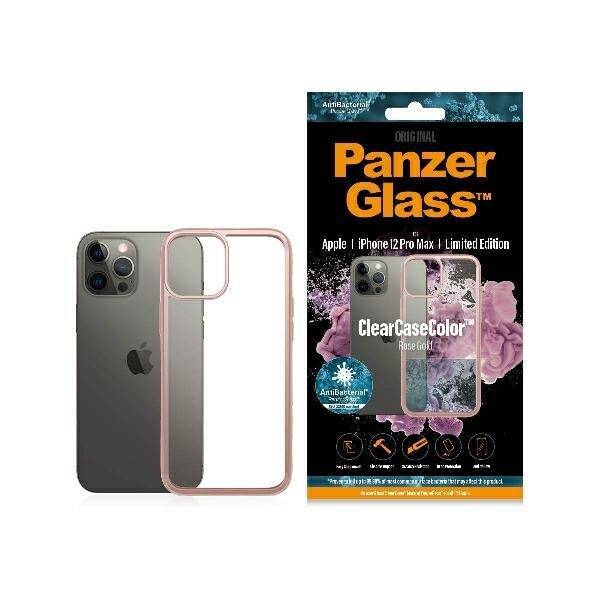 PanzerGlass ClearCase iPhone 12 Pro Max Rose Gold AB