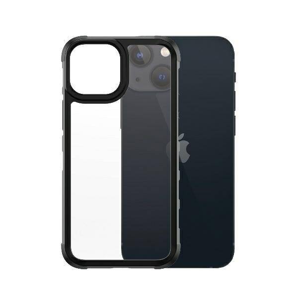 PanzerGlass ClearCase iPhone 13 Mini 5.4" black Antibacterial Military grade SilverBullet 0318