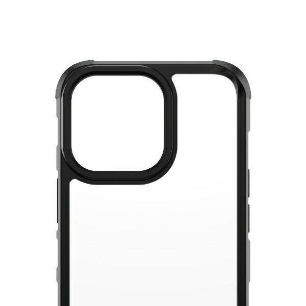 PanzerGlass ClearCase iPhone 13 Pro 6.1" black Antibacterial Military grade SilverBullet 0324