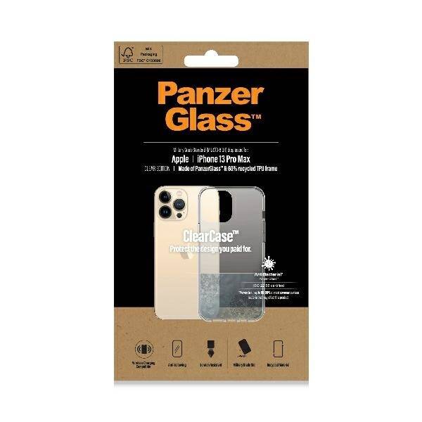 PanzerGlass ClearCase iPhone 13 Pro Max 6,7" Antibacterial Military grade clear 0314