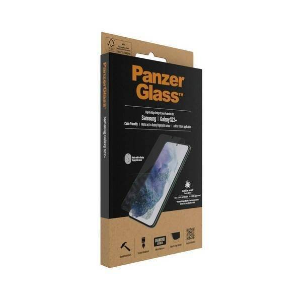 PanzerGlass E2E Microfracture Sam S22+ S906 Case Friendly AntiBacterial czarny/black 7294