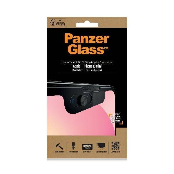 PanzerGlass E2E Microfracture iPhone 13 Mini 5,4" CamSlider Case Friendly AntiBacterial czarny/black 2747