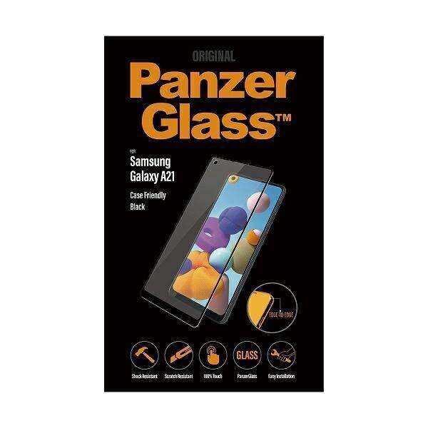 PanzerGlass E2E Regular Samsung A21 A215 Case Friendly czarny/black