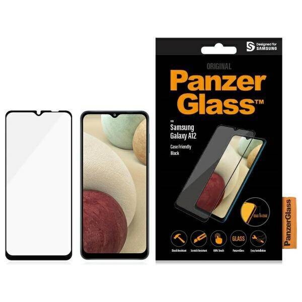 PanzerGlass E2E Regular Samsung Galaxy A12 A125 black/czarny