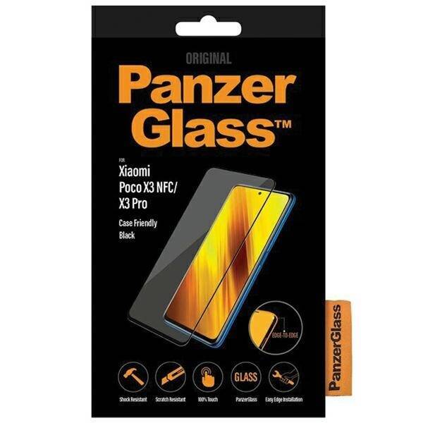 PanzerGlass E2E Regular Xiaomi Poco X3 NFC/X3 Pro Case Friendly czarny/black