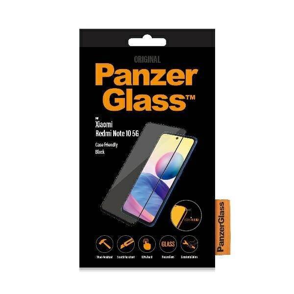 PanzerGlass E2E Regular Xiaomi Redmi Note 10 5G Case Friendly czarny/black