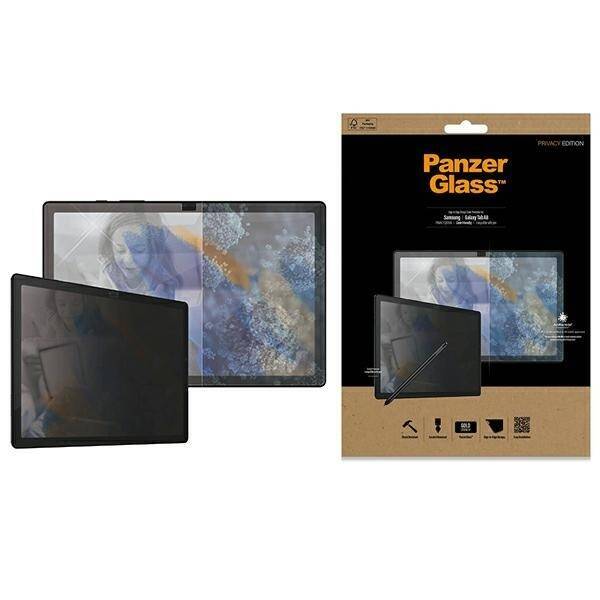 PanzerGlass E2E Sam Tab A8 Screen Protection Antibacerial Case Friendly P7288