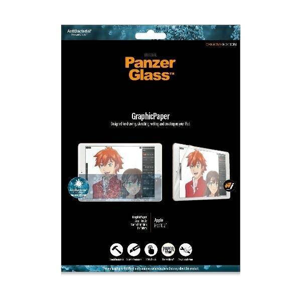 PanzerGlass GraphicPaper iPad 10.2" Anti Glare, Case Friendly, Antibacterial