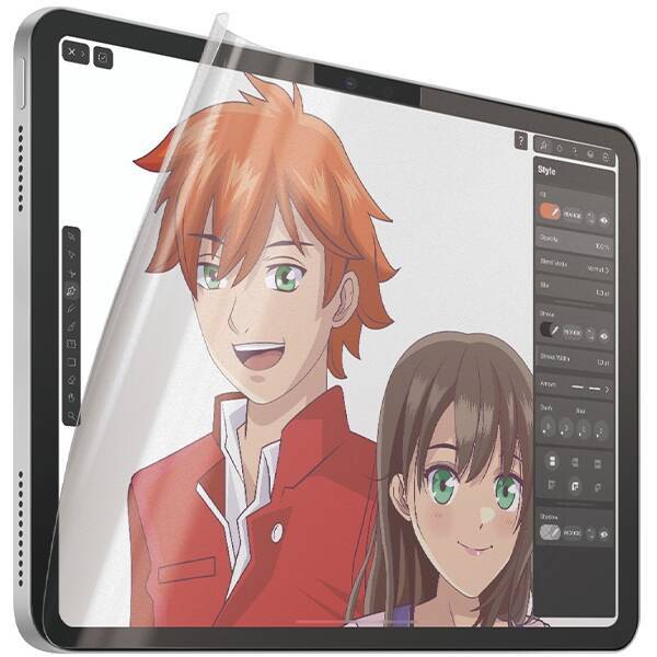 PanzerGlass GraphicPaper iPad Air 11" 2024 | iPad 10.9" 2022 Anti Glare, Case Friendly, Ultra-wide Fit 2834