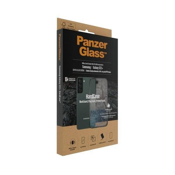 PanzerGlass HardCase Samsung S22+ S906 Antibacterial Military grade clear