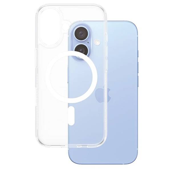 PanzerGlass HardCase iPhone 16 6.1" biały/white MagSafe 1291