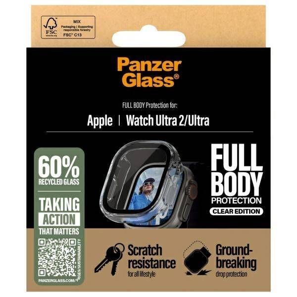 PanzerGlass Snappie Full Body Apple       Watch Ultra 2 przezroczysty/transparent 3721