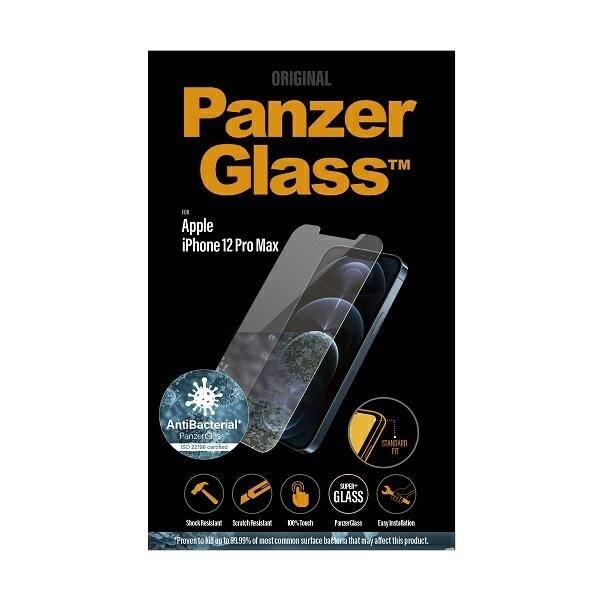 PanzerGlass Standard Super+ iPhone 12 Pro Max Antibacterial