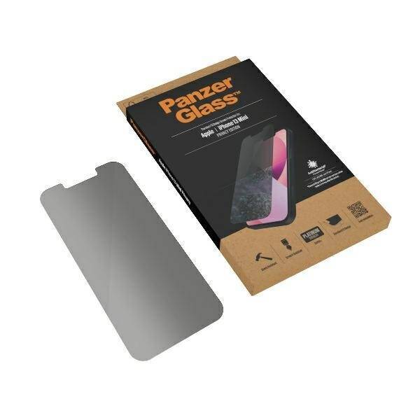 PanzerGlass Standard Super+ iPhone 13 Mini 5,4" Privacy Antibacterial P2741