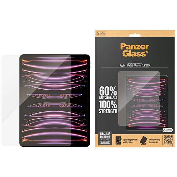 PanzerGlass Ultra-Wide Fit Apple iPad Air 13" 2024 | iPad Pro 13" 2024 Screen Protection 2835