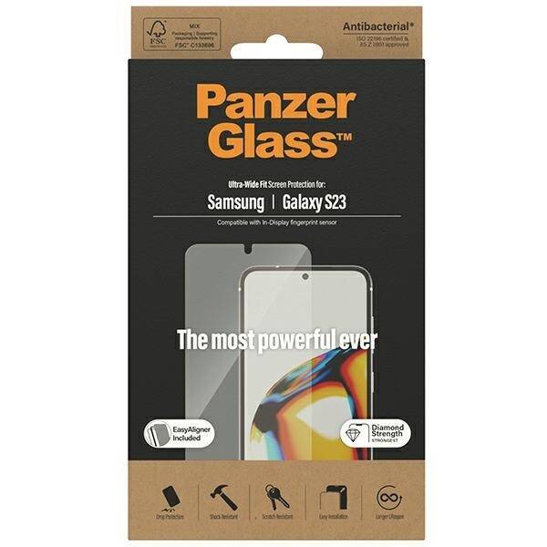 PanzerGlass Ultra-Wide Fit Sam S23 S911 Screen Protection 7315 z aplikatorem