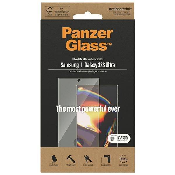 PanzerGlass Ultra-Wide Fit Sam S23 Ultra S918 Screen Protection 7324