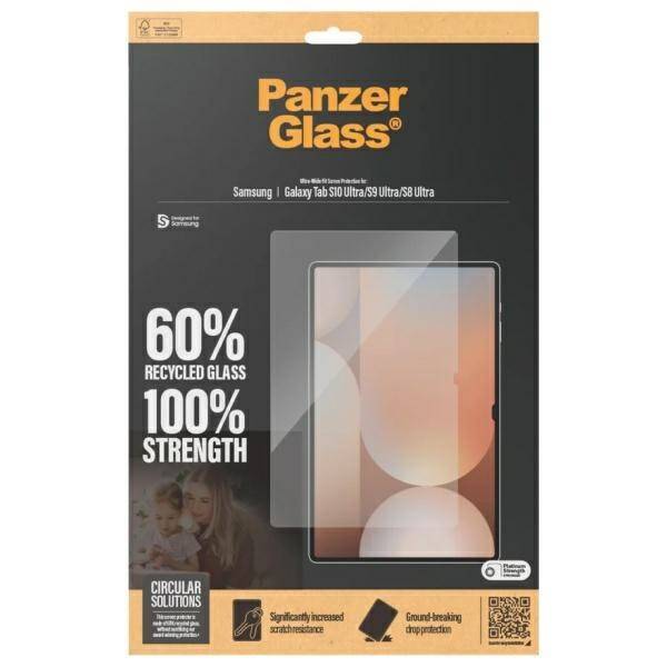 PanzerGlass Ultra-Wide Fit Sam Tab S8     Ultra/S9 Ultra/S10 Ultra Screen Protection 7380