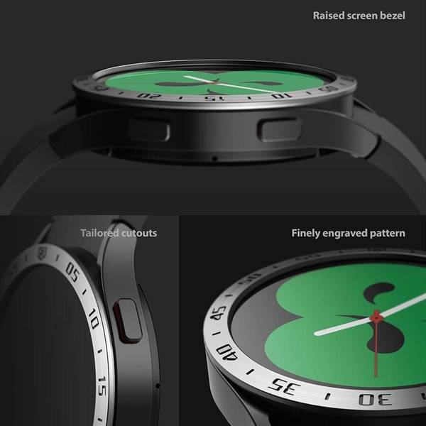 RINGKE BEZEL STYLING GALAXY WATCH 4 40 MM STAINLESS BLACK