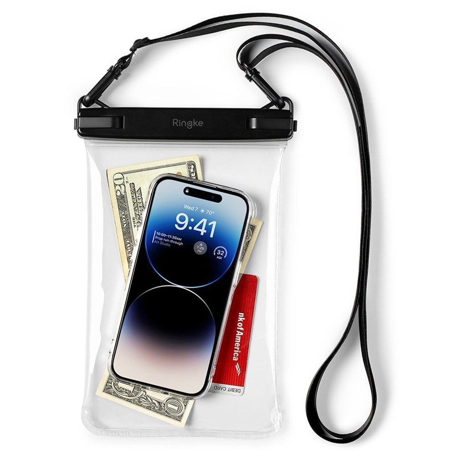 RINGKE FRAMELESS WATERPROOF POUCH BLACK