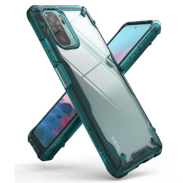 RINGKE FUSION X XIAOMI REDMI NOTE 10/10S TURQUOISE GREEN