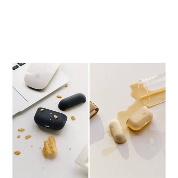 RINGKE SILICONE APPLE AIRPODS PRO 1 / 2 CREAM