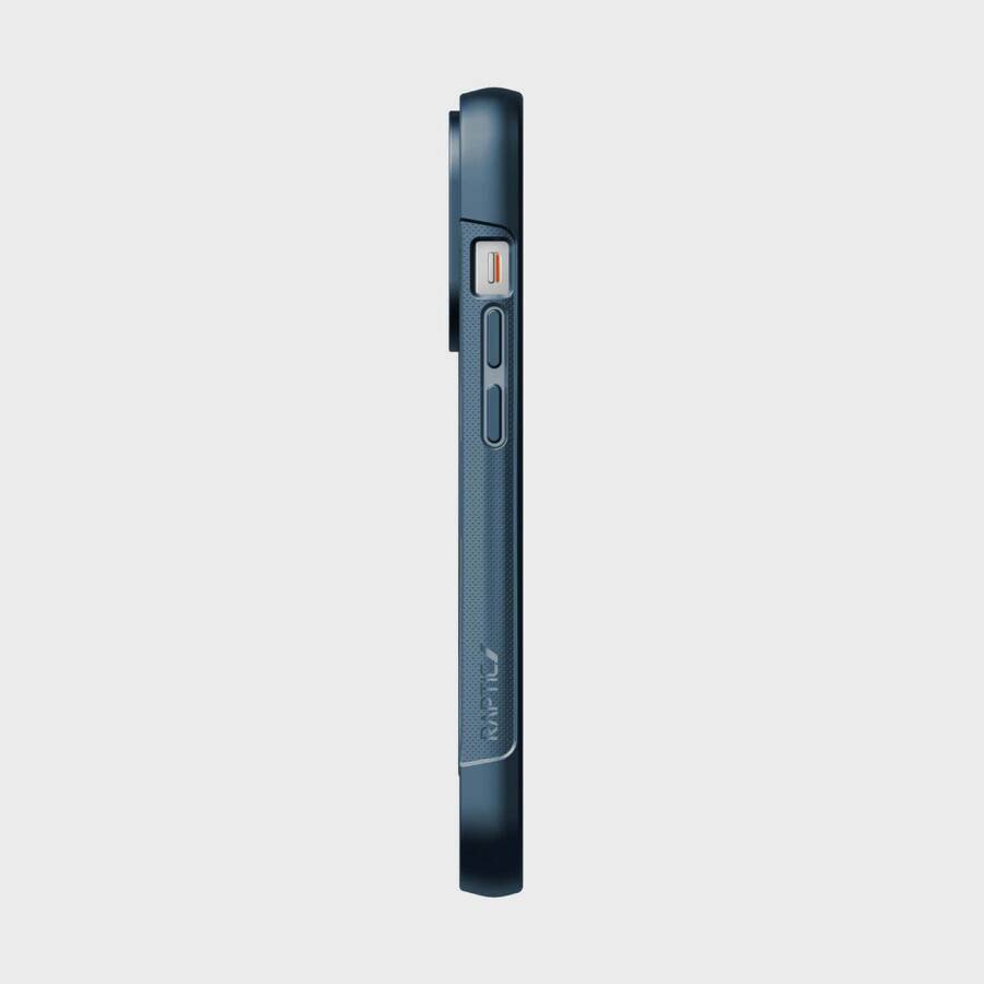 Raptic X-Doria Clutch Built Case etui iPhone 14 Pro z MagSafe pokrowiec plecki niebieski