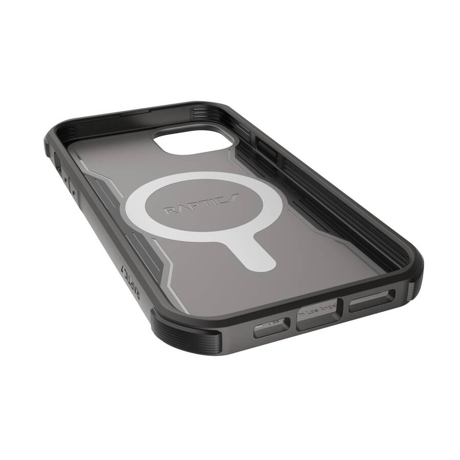 Raptic X-Doria Fort Case etui iPhone 14 Pro z MagSafe pancerny pokrowiec czarny