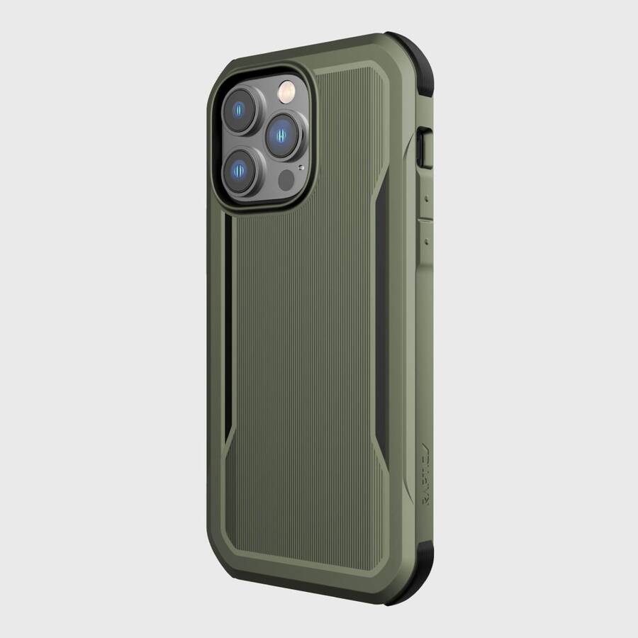 Raptic X-Doria Fort Case etui iPhone 14 Pro z MagSafe pancerny pokrowiec zielony