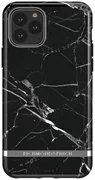 Richmond & Finch Black Marble, iPhone 11, silver details, black