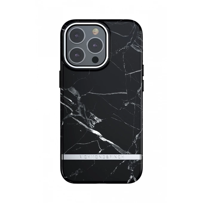 Richmond & Finch iPhone 13 Pro Freedom Case, Black Marble