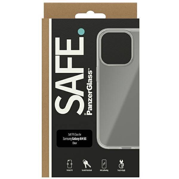 SAFE by PanzerGlass Sam A14 5G A146 Hardcase przezroczysty/transparent