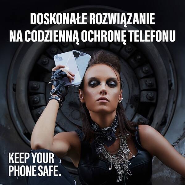 SAFE by PanzerGlass iPhone 15 / 14 / 13 6.1" Hardcase przezroczysty/transparent SAFE95538 100 % recycled TPU