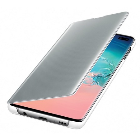 SAMSUNG CLEAR VIEW COVER EF-ZG975CWEGWW GALAXY S10+ PLUS BIAŁY