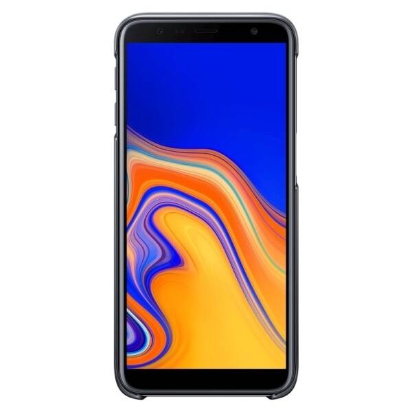 SAMSUNG GRADATION COVER EF-AJ640CBEGWW GALAXY J6 PLUS 2018 CZARNY