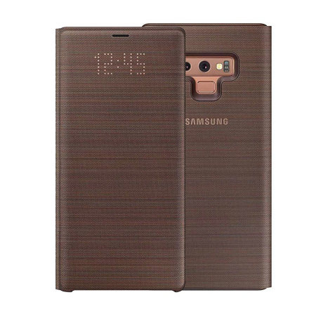 SAMSUNG LED VIEW COVER EF-NN960PAEGWW GALAXY NOTE 9 BRĄZOWY